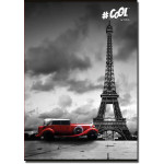 Sešit "Big City", mix motivů, A4, čtverečkovaný, 96 listů, COOL BY VICTORIA ISVFC43