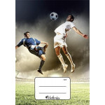 Školní sešit 525 "Fotbal", A5 čtverečkovaný, 20 listů, VICTORIA