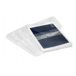 Euroobal, čirá, s chlopní, A4, 200 mikron, 20 mm, VIQUEL