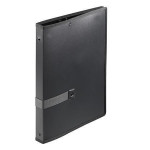 Desky na noty "Vocalyz Adagio", černá, 4 kapsy, se 4 kroužky, 25 mm, A4, PP, VIQUEL