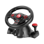 Volant Marvo GT-903, volant s pedály a řadící pákou, 16tl., USB, černý
