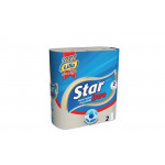Kuchyňské papírové útěrky "Star Duo", 2 role, dvouvrstvé