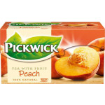 Čaj, černý, 20x1,5 g, PICKWICK, broskev