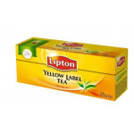 Čaj, černý, 25x2 g, TWININGS "Yellow label"