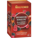 Ovocný čaj  "Blackberry-raspberry", 20 x 2,5 g, MILFORD