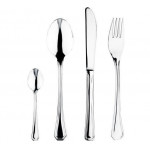 Sada příborů, nerezová ocel, 24 ks, OKTAGONAL