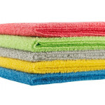 Utěrka "MicroCLEAN", modrá, univerzální, 10 ks, 32 x 32 cm, BONUS B319