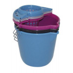 Kbelík na mytí podlahy, se ždímacím košem, kulaté, 12 L