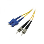 Optický Patch Cord Single mod (9/125), 2xST - 2xSC, 2m, economy