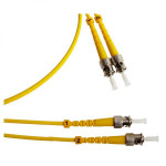 Optický Patch Cord Single mod (9/125), 2xST - 2xST, 2m, economy