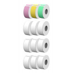 Etiketa pro tiskárnu M50, 12 rolí (3x mix barev, 9x bílá), KODAK