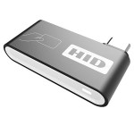 Omnikey čtečka USB-C, RDU55200-00-000000, čipové karty, externí, černá/stříbrná, konektor USB-C