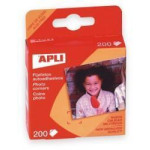 Samolepicí rohy na fotky, 200 ks/bal, APLI