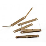 Rychlovázací spona, kovová, 100 ks, APLI