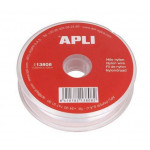 Špulka bílého nylonového provázku, průměr 0,35 mm x 100 m, APLI