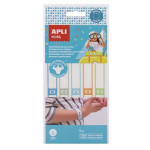 Identifikační náramky, popisovatelné, tyvek, 5 ks/balení, APLI Kids 17802