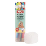 Mechanická pastelka "Color Click", 12 různých barev, sada, APLI 20080