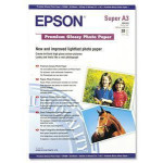 Fotopapír premium, lesklý, A3+, 255 g/m2, EPSON