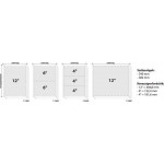 Tabelační papír, 240mm, 6", 2 vrstva, VICTORIA