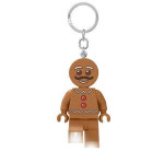 Klíčenka s LED osvětlením "Gingerbread Man", LEGO LGL-KE182H
