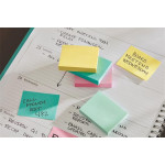 Samolepící bloček, 51x51 mm, 400 lístků,  3M POSTIT, mix barev