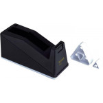 Lepicí páska s odvíječem "C10", stolní, černá, 3M SCOTCH