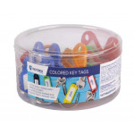 Jmenovka na klíče, mix barev, 36 ks, VICTORIA FACILITY