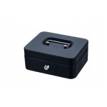 Pokladna, černá, 200 x 160 x 90 mm, VICTORIA FACILITY