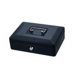 Pokladna, černá, 250 x 180 x 90 mm, VICTORIA FACILITY