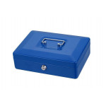 Pokladna, modrá, 250 x 180 x 90 mm, VICTORIA FACILITY