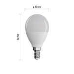 LED žárovka EMOS Lighting E14, 220-240V, 7.3W, 806lm, 2700k, teplá bílá, 30000h, Classic 86x45x45 mm
