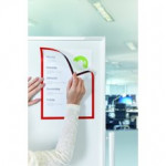 Magnetoplan Magnetofix magnetický rámeček A4 červený (5ks)