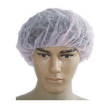 Operační čepice, bílá, velikost 24", jednorázová, 100 ks/balení, 1102F-L