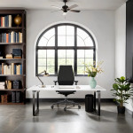 Powerton ERGO SIMA Kancelářské ergonomické křeslo, Černé