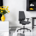 Powerton ERGO SIMA Kancelářské ergonomické křeslo, Šedé