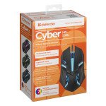 Defender Cyber MB-560L Myš drátová, černá, 1200DPI