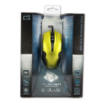 E-blue Auroza G Myš drátová, zelená, 3000DPI, DOPRODEJ