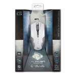 E-blue Auroza G Myš drátová, bílá, 3000DPI, DOPRODEJ