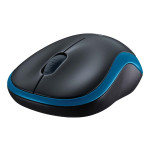 Logitech M185 Myš bezdrátová, modrá, 1000DPI