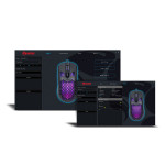 Marvo G925 Myš drátová, černá, 12000DPI