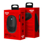 Marvo WM111 BK Myš bezdrátová, černá, 1600DPI
