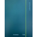 Desky s gumičkou "Color Touch", tm.zelená, MITAMA 62030-90272