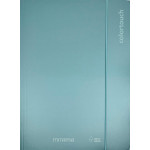 Desky s gumičkou "Color Touch", sv.zelená, MITAMA 62030-90273