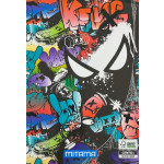 Sešit "Fantasy colours", A4, linkovaný, 52+2 listů, Skate, MITAMA 62163-90039