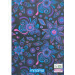 Sešit "Fantasy colours", A4+, linkovaný s okraji, 52+2 listů, Mandala, MITAMA 62167-90057