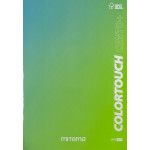 Sešit "Color Touch", A4+, linkovaný, 52+2 listů, zelená-modrá, MITAMA 62172-90126