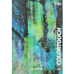 Sešit "Color Touch", A4+, linkovaný s okraji, 52+2 listů, černá-tyrkysová, MITAMA 62176-90153