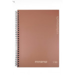 Spirálový sešit "i-Note", 18,5x24, linkovaný, 90 listů, lososová, MITAMA 62283-90201