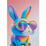 Sešit "Animal", A4, čtverečkovaný, 40+2 listů, králík, MITAMA 62732-90099