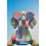 Sešit "Animal", A4, linkovaný s okraji, 40+2 listů, pes, MITAMA 62744-90111